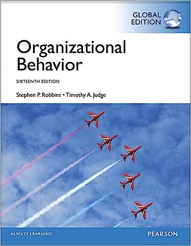 Beispielbild fr Organizational Behaviour, Global Edition zum Verkauf von MusicMagpie