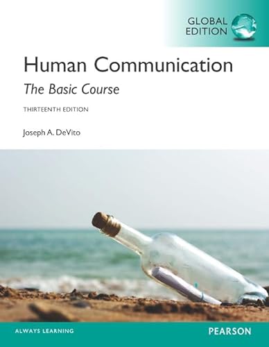 Stock image for Human Communication: The Basic Course, Global Edition for sale by WorldofBooks