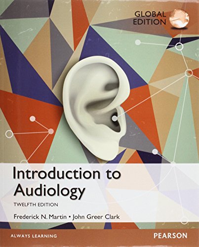 9781292058856: Introduction to Audiology Global Edition: Global Edition