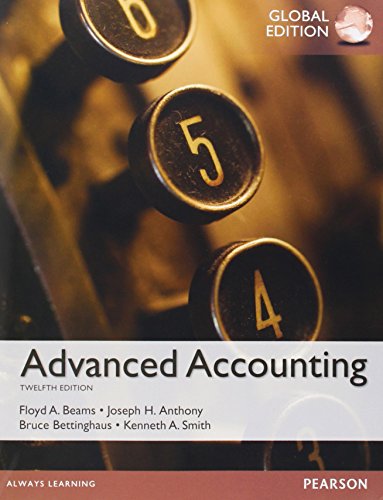 Stock image for Beams: Advanced Accounting, Global Edition for sale by Phatpocket Limited