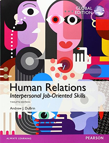9781292059365: Human Relations: Interpersonal Job-Oriented Skills, Global Edition