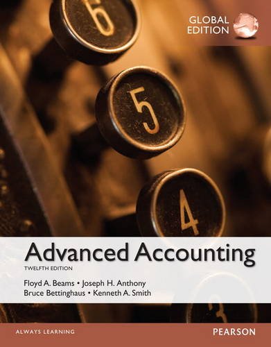 9781292059495: Instructor's Solutions Manual for Beams: Advanced Accounting, Global Edition