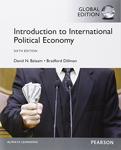 Beispielbild fr Introduction to International Political Economy zum Verkauf von Anybook.com