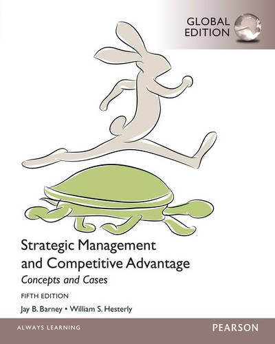 9781292060088: Strategic Management and Competitive Advantage Concepts and Cases, Global Edition