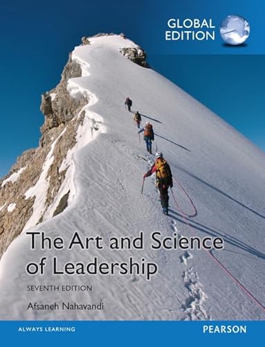 Imagen de archivo de The Art and Science of Leadership (7th Edition) a la venta por dsmbooks
