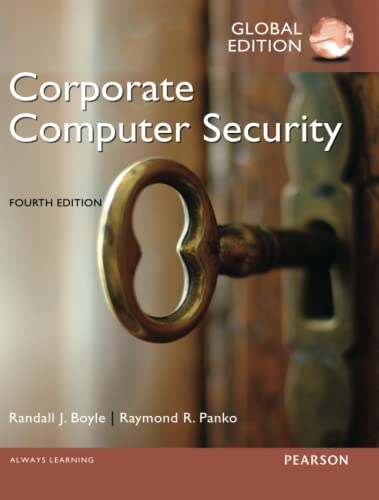 Stock image for Corporate Computer Security, Global Edition for sale by medimops