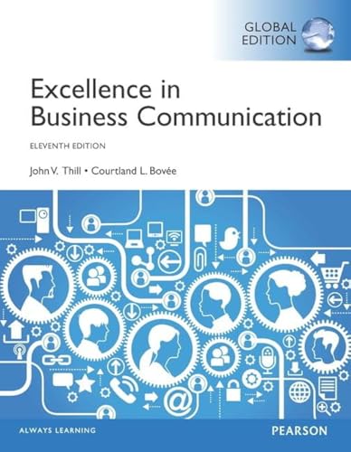 9781292060705: Excellence in Business Communication, Global Edition