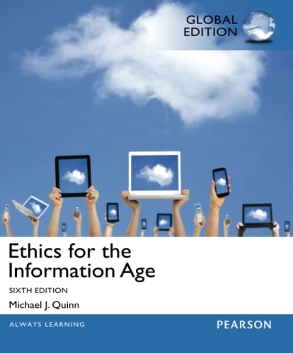 9781292061238: Ethics for the Information Age: Global Edition