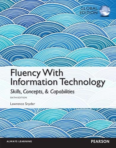 Stock image for Fluency With Information Technology: Global Edition for sale by Books Unplugged