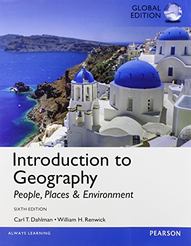 Beispielbild fr Introduction to Geography: People, Places & Environment, Global Edition zum Verkauf von Monster Bookshop