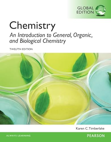 9781292061320: Chemistry: An Introduction to General, Organic, and Biological Chemistry, Global Edition