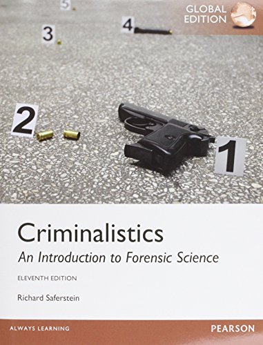 9781292062020: Criminalistics: An Introduction to Forensic Science, Global Edition