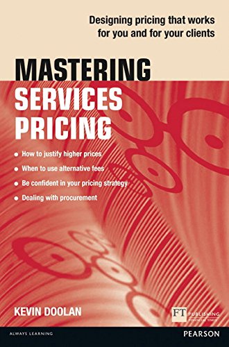 Beispielbild fr Mastering Services Pricing zum Verkauf von Blackwell's