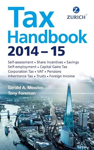 9781292063928: Zurich Tax Handbook 2014-15