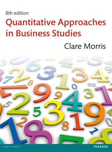 9781292064352: Quantitative Approaches in Business