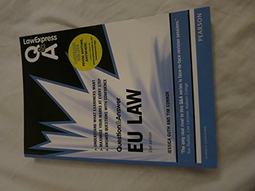 Stock image for Law Express Question and Answer: EU Law (Q&A revision guide) (Law Express Questions & Answers) for sale by WorldofBooks