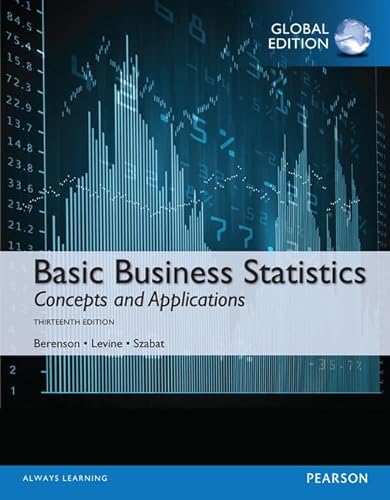 Beispielbild fr Basic Business Statistics [Paperback] zum Verkauf von Front Cover Books