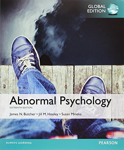 Imagen de archivo de Abnormal Psychology with MyPsychLab, Global Edition a la venta por Mispah books