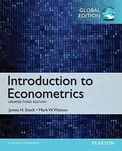 9781292071312: Introduction to econometrics