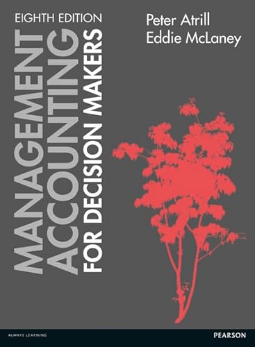 9781292072531: Management Accounting for Decision Makers