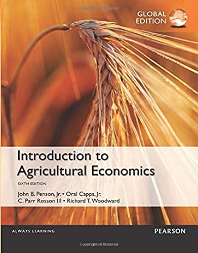 Stock image for Introduction to Agricultural Economics, Global Edition for sale by ThriftBooks-Atlanta