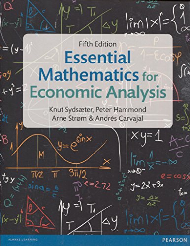 9781292074719: Essential Mathematics for Economic Analysis plus MyMathLab