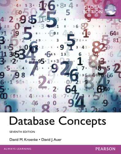 9781292076232: Database Concepts, Global Edition