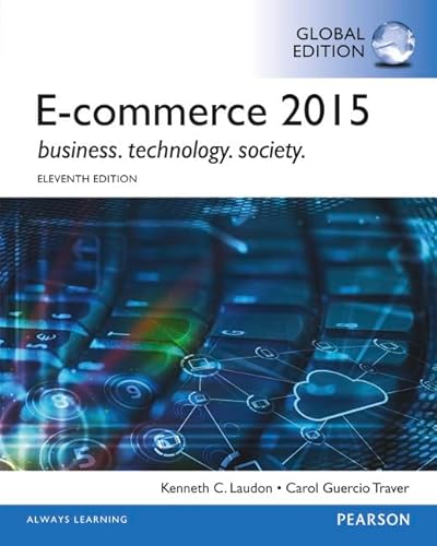 Imagen de archivo de E-Commerce 2015, Global Edition a la venta por Anybook.com