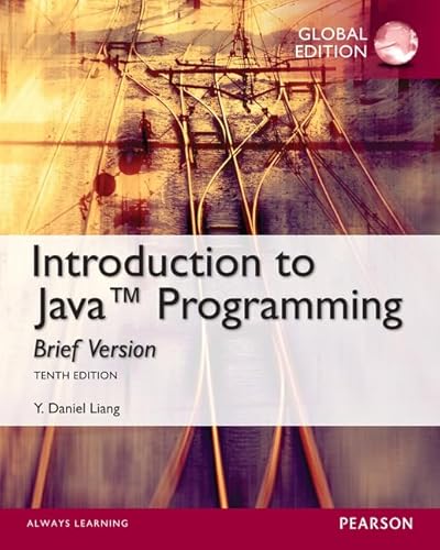 Beispielbild fr Intro to Java Programming, Brief Version, Global Edition zum Verkauf von Better World Books