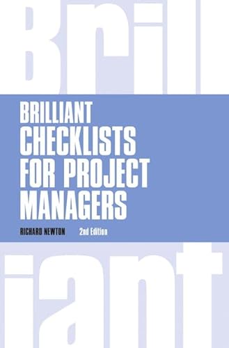 Imagen de archivo de Brilliant Checklists for Project Managers revised 2nd edn (Brilliant Business) a la venta por Bahamut Media