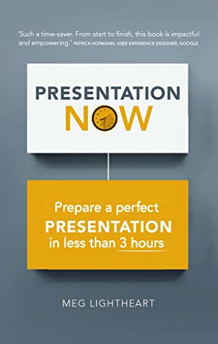 Stock image for The 3-Hour Presentation Plan : Prepare a Perfect Presentation in Less Than 3 Hours for sale by Better World Books Ltd