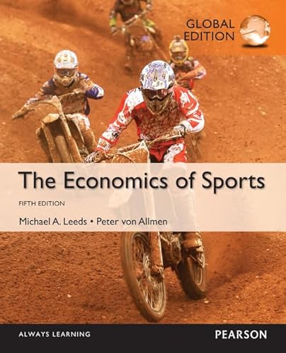 Beispielbild fr The Economics of Sports: International Student Edition zum Verkauf von Reuseabook