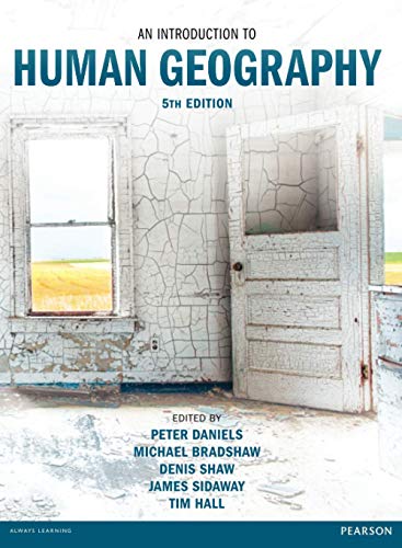 9781292082950: An Introduction to Human Geography 5th edn
