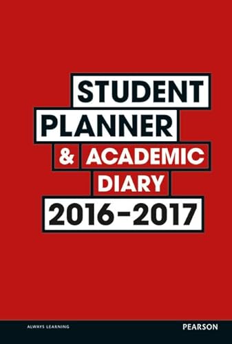 9781292083513: Student Planner and Academic Diary 2015-2016