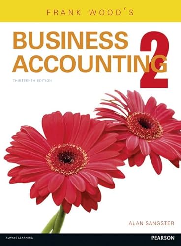 Beispielbild fr Frank Wood's Business Accounting: Volume Two zum Verkauf von WorldofBooks