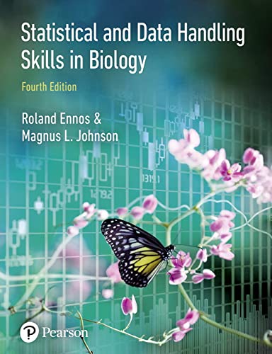 Beispielbild fr Statistical And Data Handling Skills in Biology zum Verkauf von Monster Bookshop
