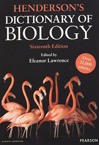 Stock image for Hendersons Dictionary of Biology for sale by Sugarhouse Book Works, LLC