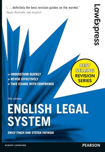 Beispielbild fr Law Express : English Legal System zum Verkauf von Better World Books Ltd