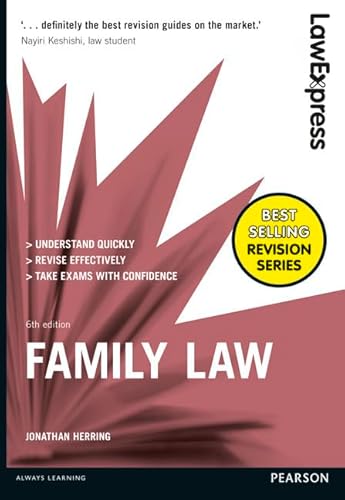 Beispielbild fr Law Express: Family Law: Uk Edition (Law Express) zum Verkauf von WorldofBooks