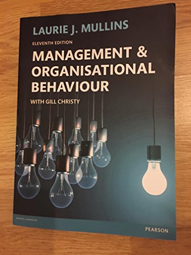 Stock image for Management and Organisational Behaviour 11th edn for sale by WorldofBooks