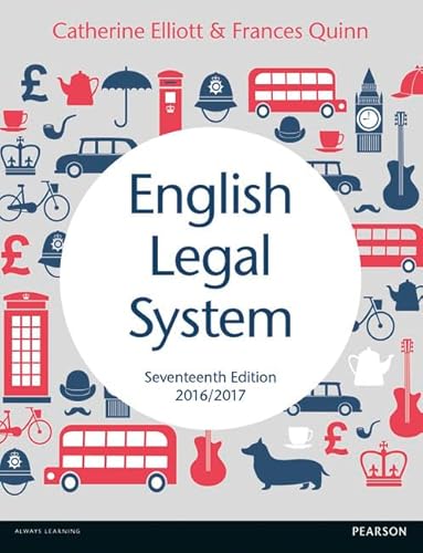 Beispielbild fr English Legal System: 2016/17 Edition zum Verkauf von AwesomeBooks