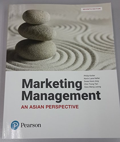 Stock image for Marketing Management: An Asian Perspective for sale by Books Unplugged