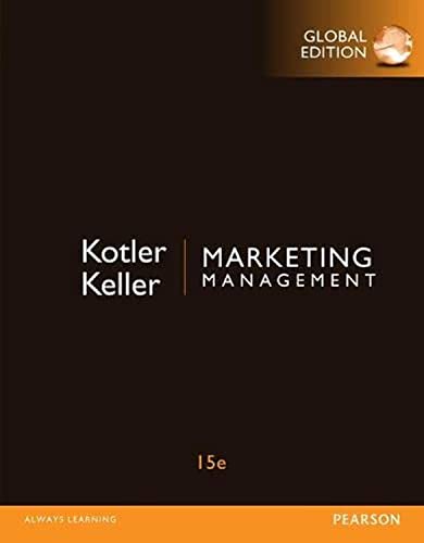 9781292092621: Marketing Management, Global Edition