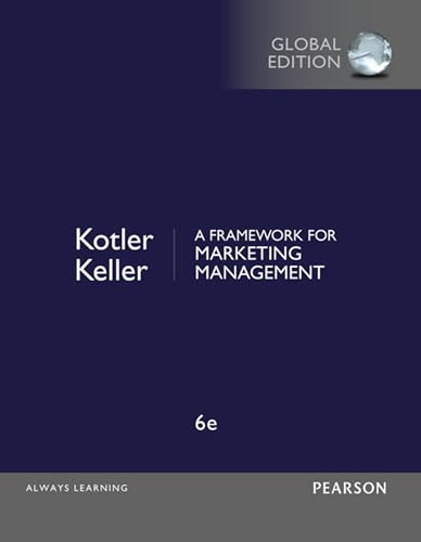 9781292093147: A Framework for Marketing Management: European Edition