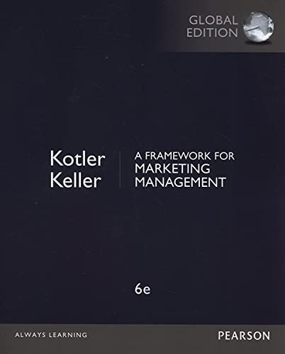 9781292093147: A Framework for Marketing Management