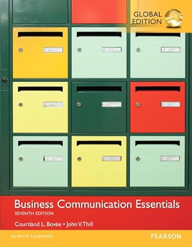 9781292093260: Business Communication Essentials, Global Edition