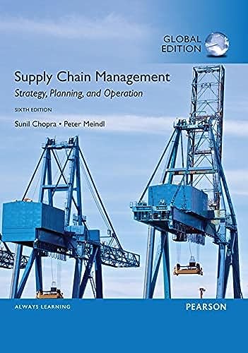 Afscheid vervoer Impressionisme Supply Chain Management: Strategy, Planning, and Operation, Global Edition:  Strategy, Planning, and Operation - Chopra, Sunil: 9781292093567 - AbeBooks