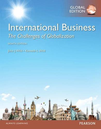 Beispielbild fr International Business: The Challenges of Globalization, Global Edition (Pear06) zum Verkauf von AwesomeBooks