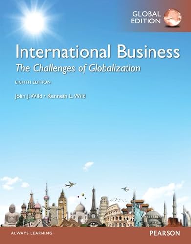 Imagen de archivo de International Business: the Challenges of Globalization, Global Edition a la venta por Better World Books Ltd