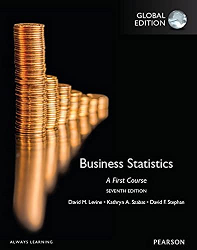 Imagen de archivo de Business Statistics A First Course, Global Edition a la venta por SecondSale